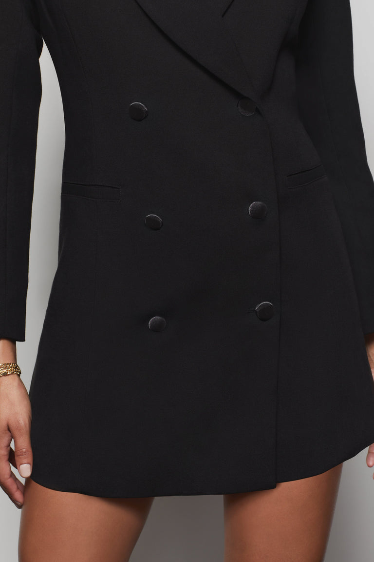 THE EXEC BLAZER DRESS | BLACK001 sandbox-ga THE EXEC BLAZER DRESS | BLACK001 sandbox-ga