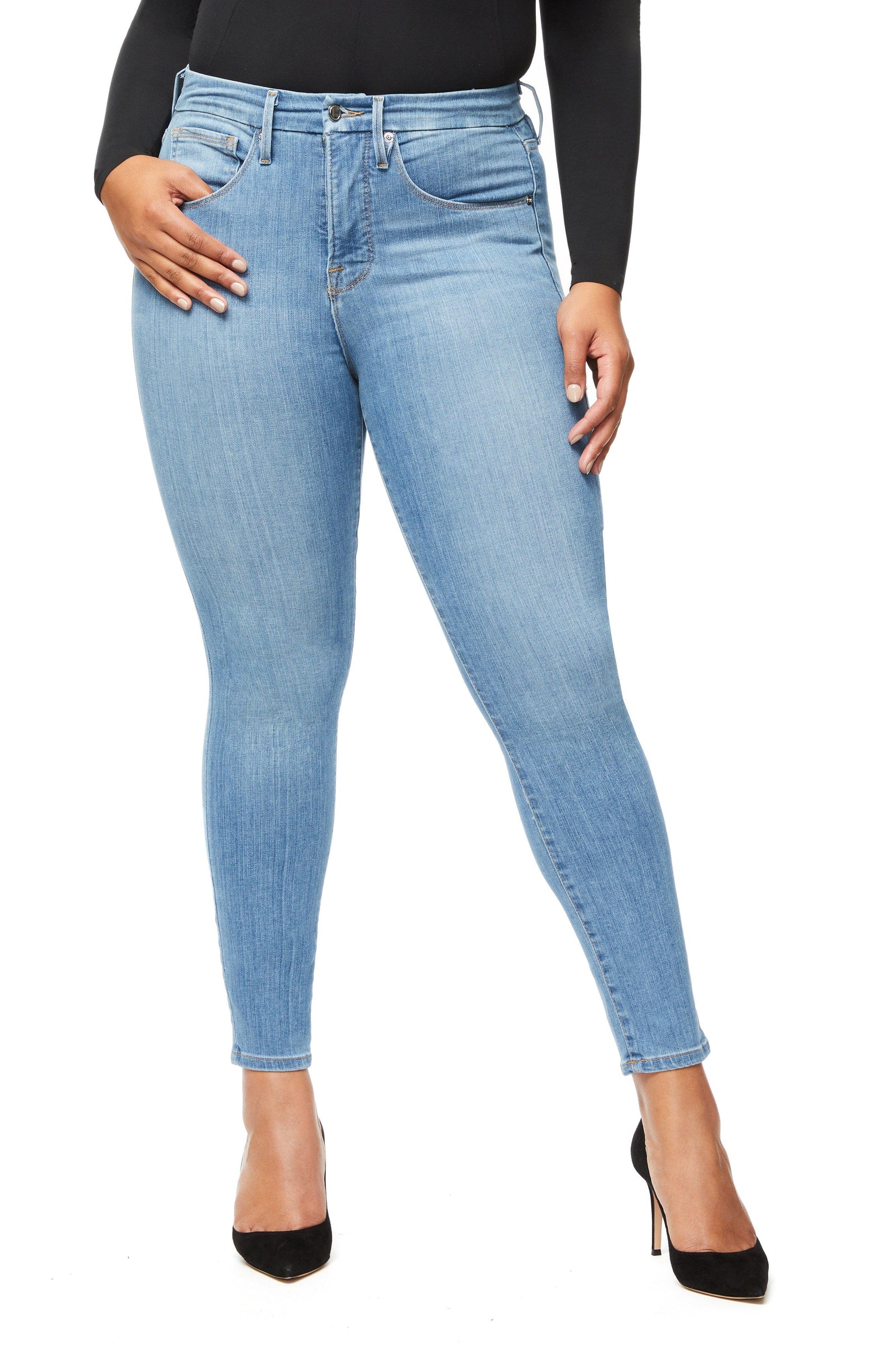 Good Legs Crop - Blue268 | GOOD AMERICAN – sandbox-ga