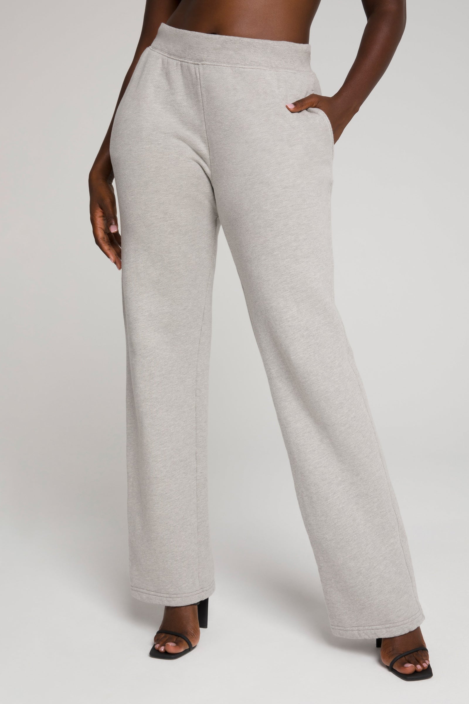 WIDE LEG SWEATPANTS | HEATHER GREY001 – sandbox-ga